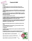 Contrat de bail enregistré
